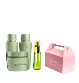 Kit Biodetox Manutenzione + Oléo Argan | Caixa Fechada + 12 Maletas Rosa