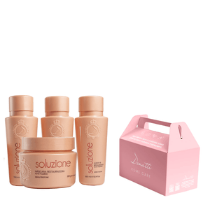 Kit Soluzione Manutenzione Caixa Fechada + 12 Maletas Rosa